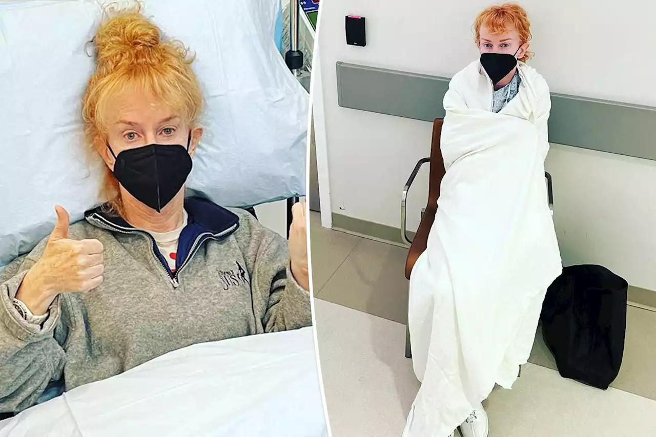 Kathy Griffin spends Easter getting MRI after lung cancer battle