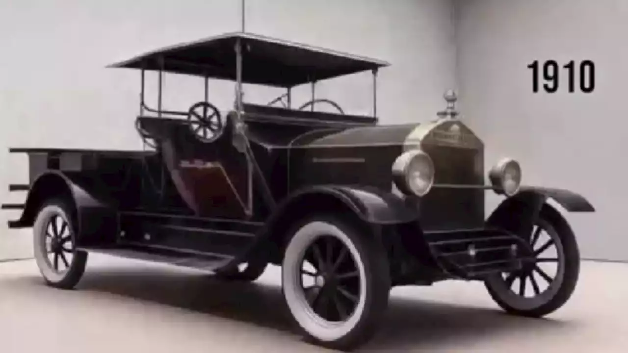 ¿Cómo evolucionaron los autos desde 1910 a 2010?