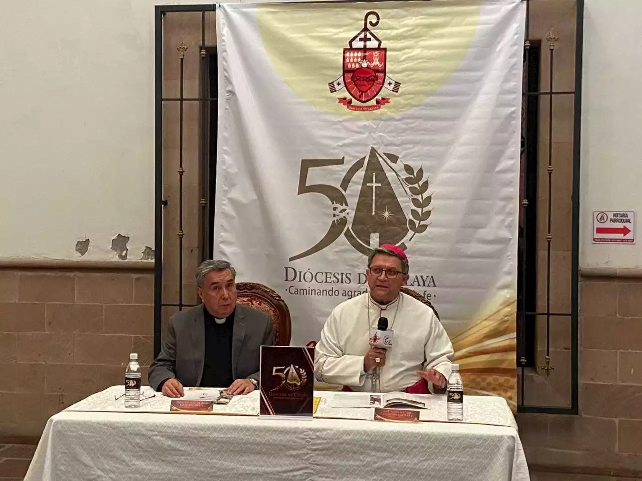 Celebran 50 años de Diócesis de Celaya con Carta Pastoral