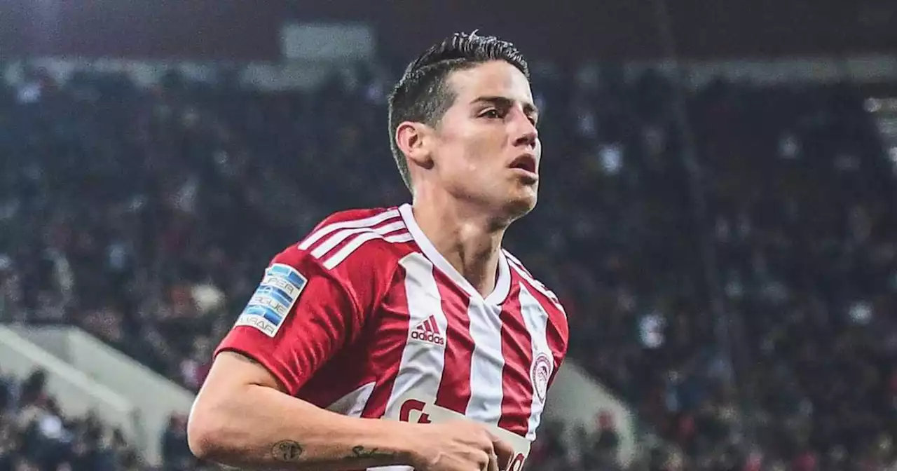 A James Rodríguez le llueven críticas y lo culpan del mal momento de Olympiacos