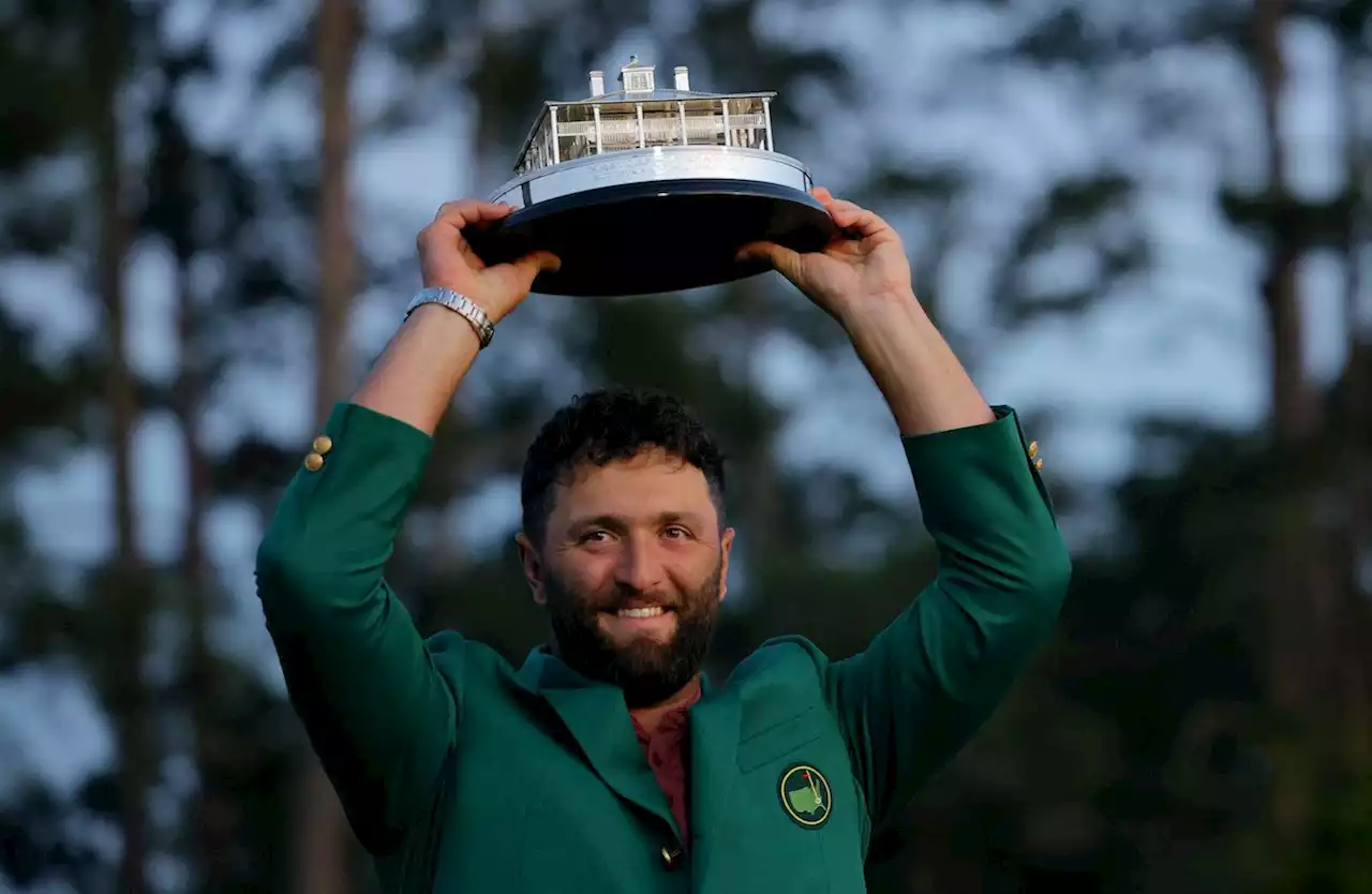 Jon Rahm pulls away to claim 1st Masters title