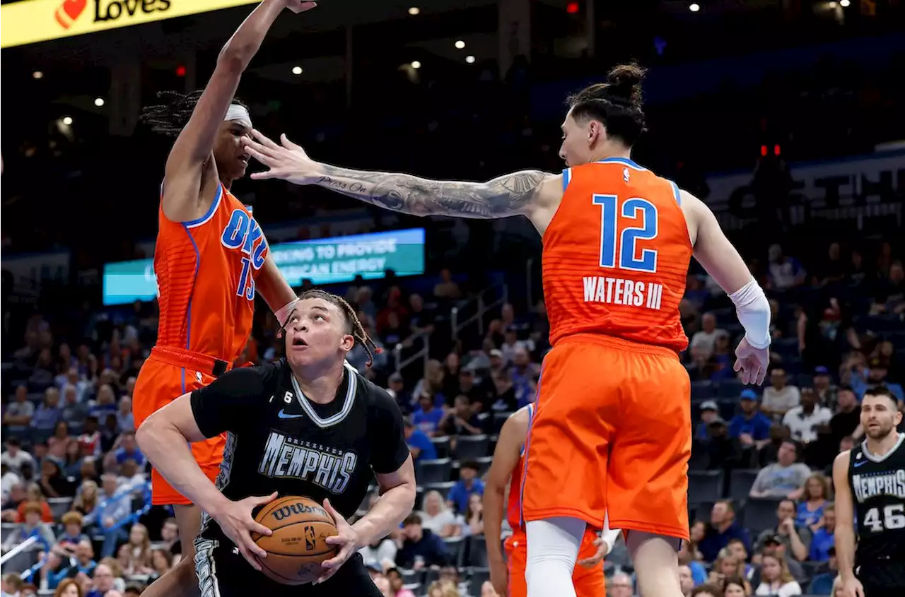 Thunder tune up for play-in round with victory over Grizzlies