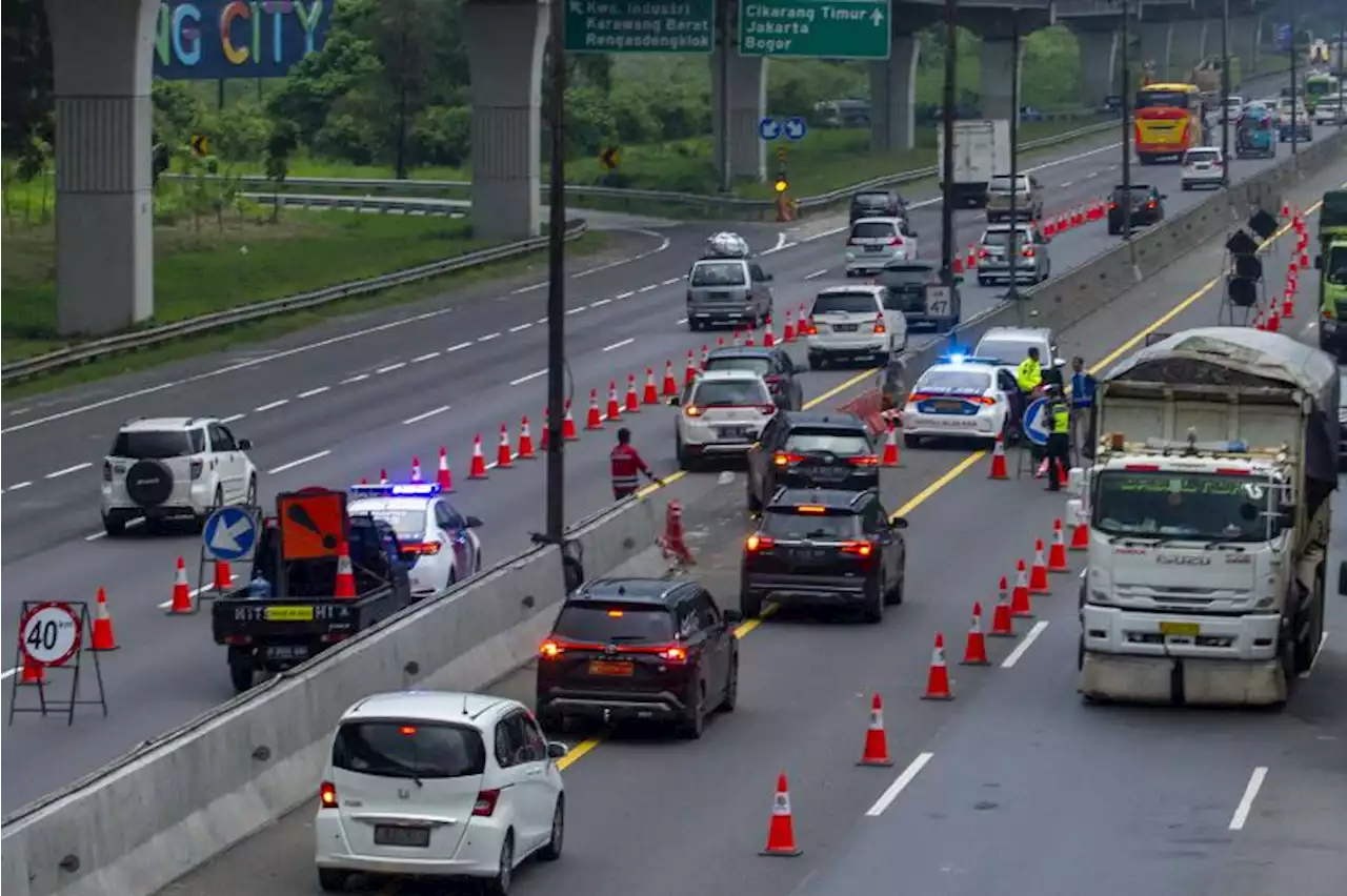 Pelebaran Tol Japek Rampung, Kapasitas Bertambah untuk Mudik