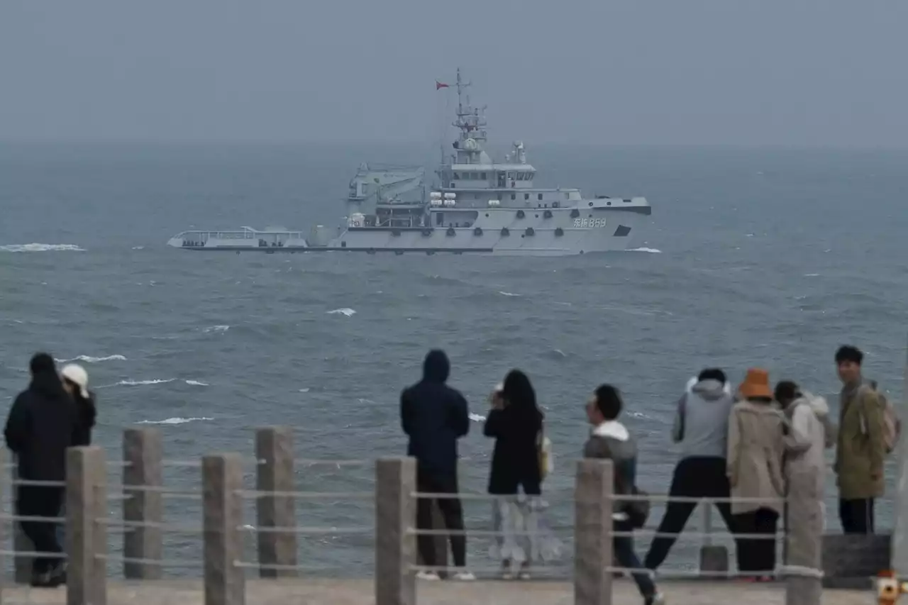 Taïwan : Pékin dit simuler un 'bouclage' de l'île, Washington déploie un destroyer