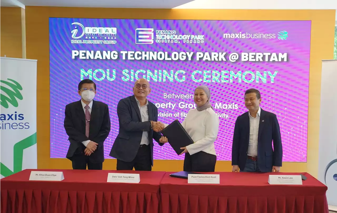 Maxis expands fibre network in Penang in partnership with Ideal Property Group - SoyaCincau