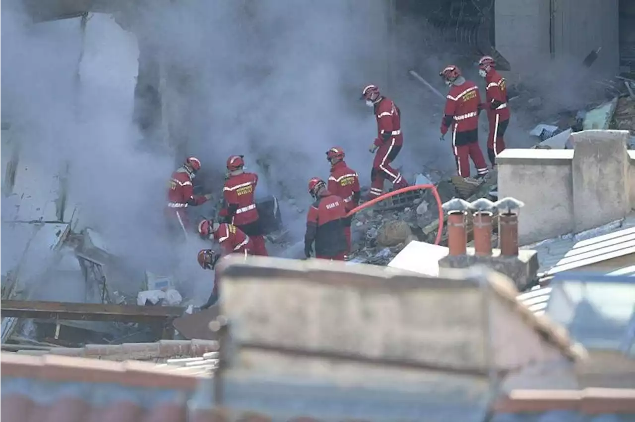 Two bodies found in collapsed French building: firefighters