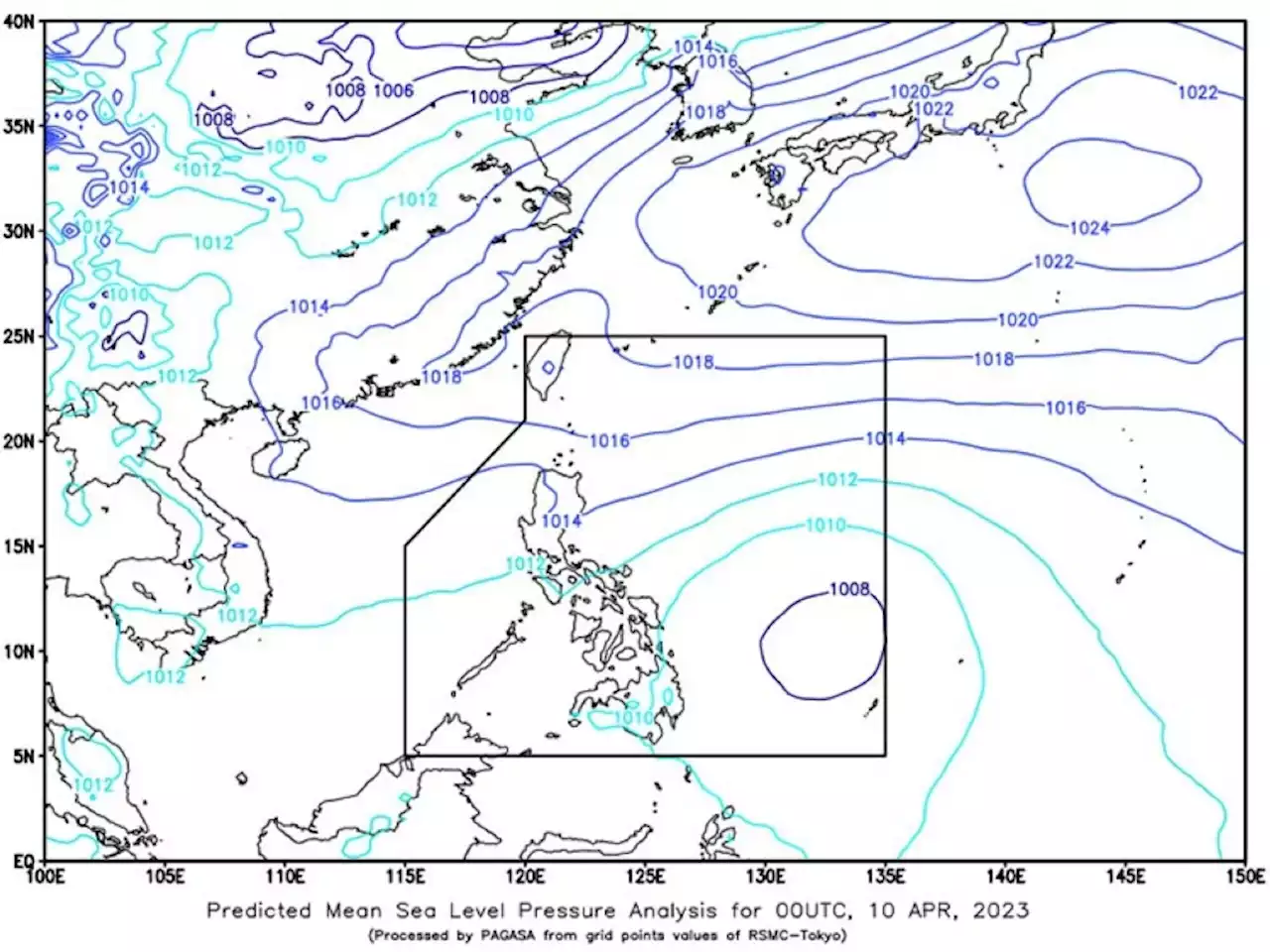 LPA enters PAR, may develop into tropical depression