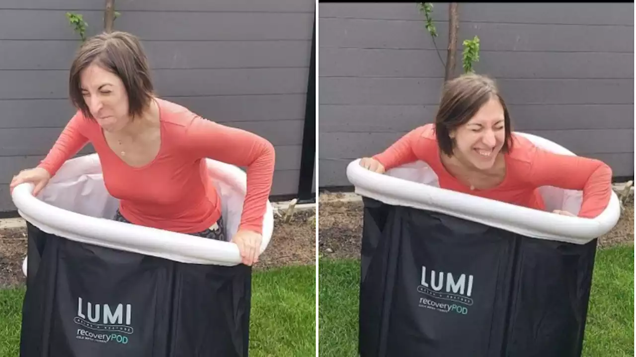 I took ice baths for a week on the balcony of my flat and I hated every minute of it