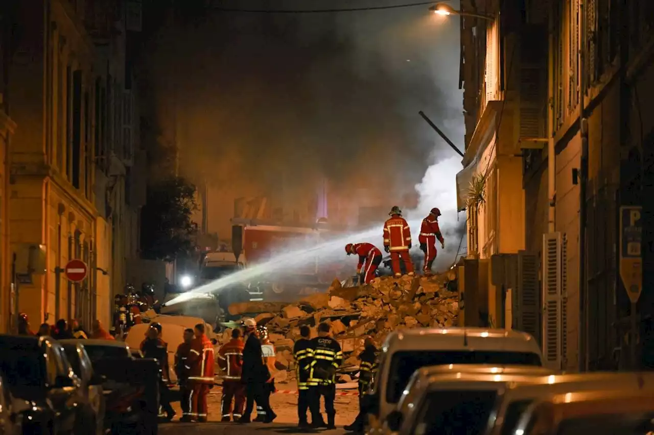 Two bodies found in French building collapse as rescue efforts continue