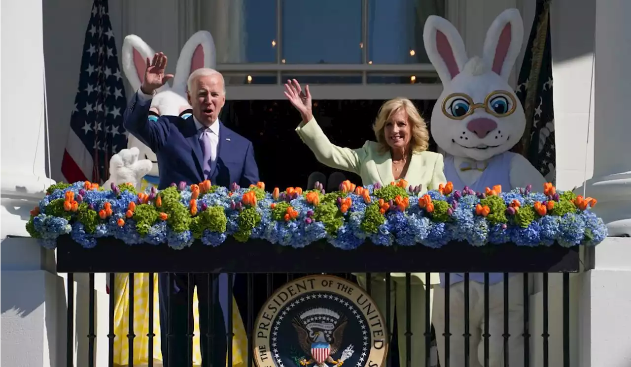 Biden hails springtime renewal and a nation ‘made up of possibilities’ at Easter egg roll