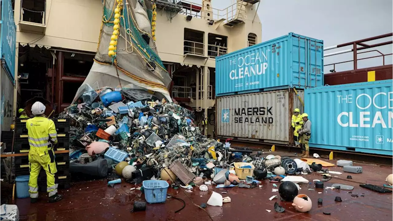 Organisation 'Ocean Cleanup' hat 200.000 Kilo Plastik aus dem Ozean gefischt