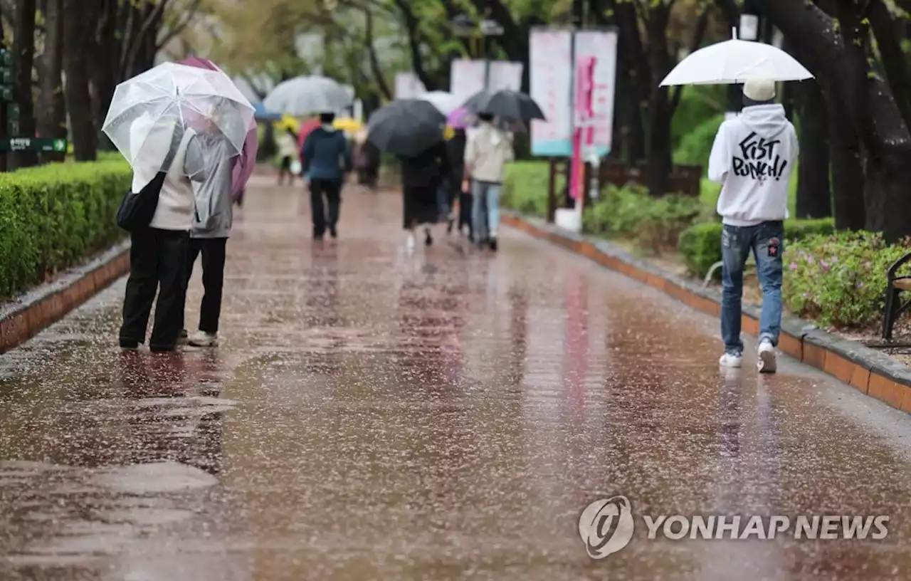 내일 전국에 돌풍 동반 요란한 비…'황사비' 가능성 | 연합뉴스