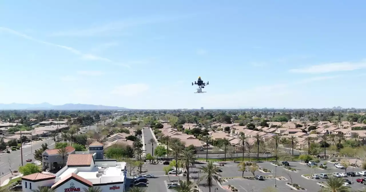 Los Angeles-based Flyby Robotics launching food delivery via drone in East Valley