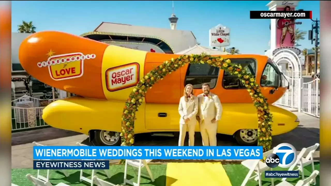 'Meat' you at the altar! Oscar Mayer to host weddings in its 'Wienermobile of Love'