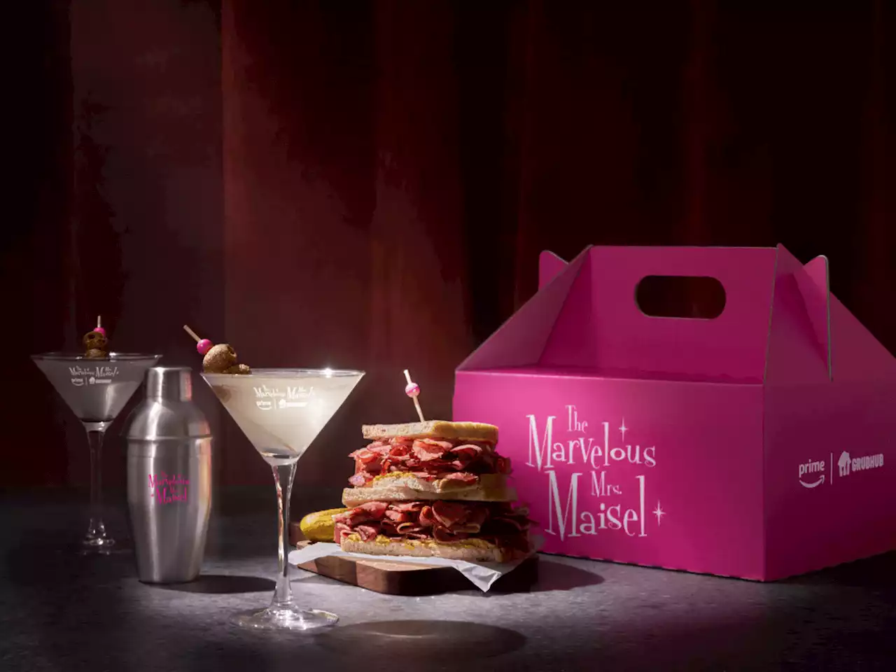 Grubhub creates Mrs. Maisel-themed martini for fans to celebrate the Prime Video show’s series finale | amNewYork