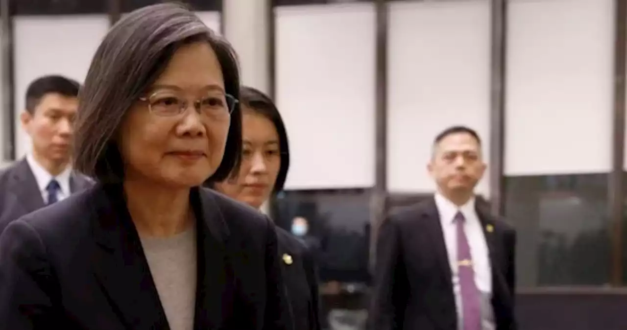 Taiwan president says China military exercises not responsible