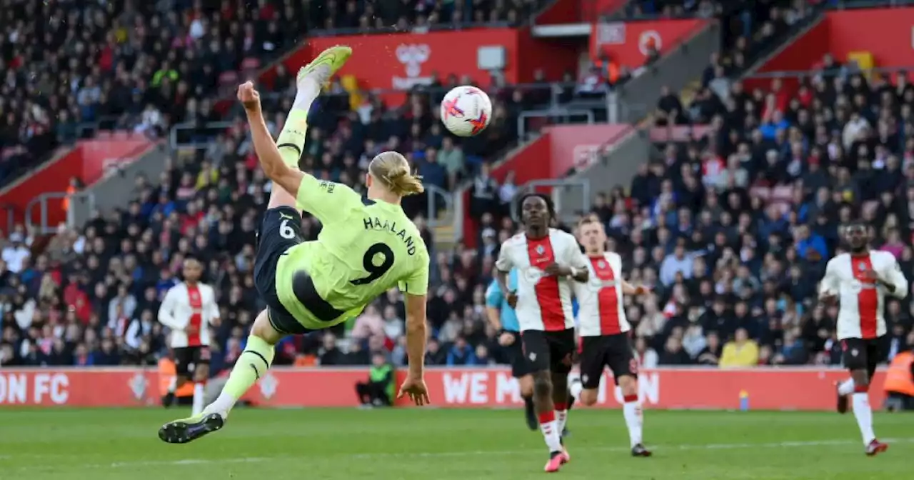 Erling Haaland rompería el récord histórico de la Premier League