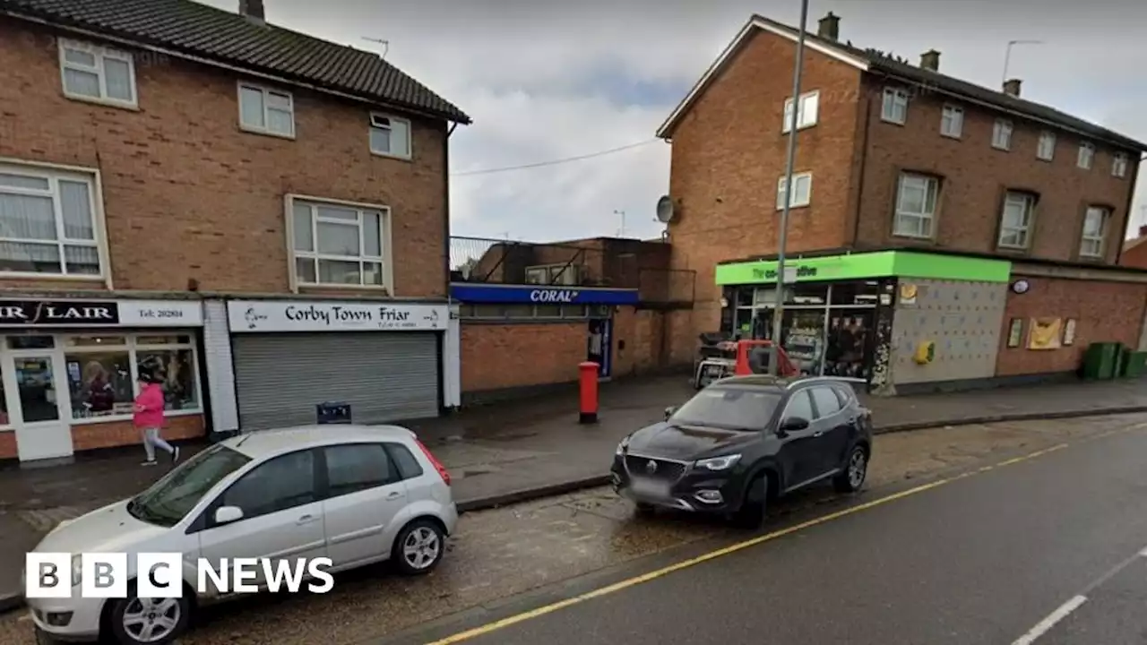 Corby shop staff treated in hospital after being sprayed with substance