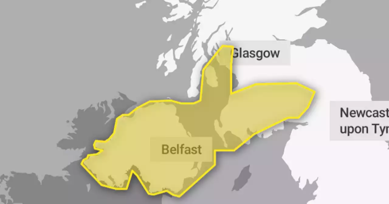 Met Office issues new weather warning for NI