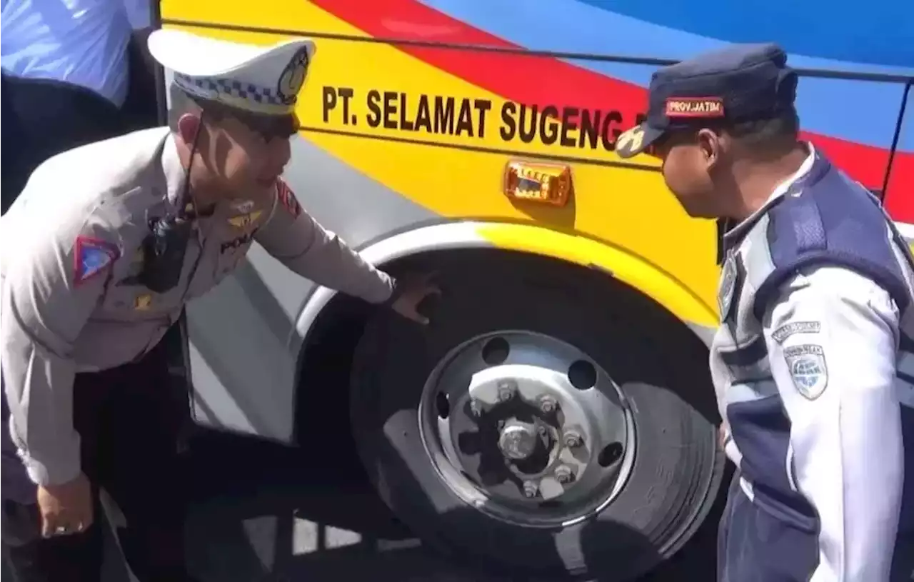 Dishub Jombang Temukan Bus Angkutan Lebaran Tak Laik Jalan