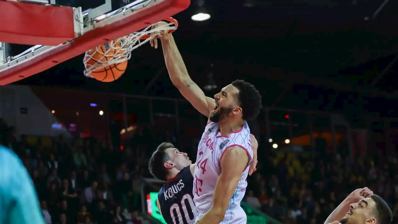 Basketball: Bonn siegt in der Champions League in Straßburg, träumt vom Halbfinale.