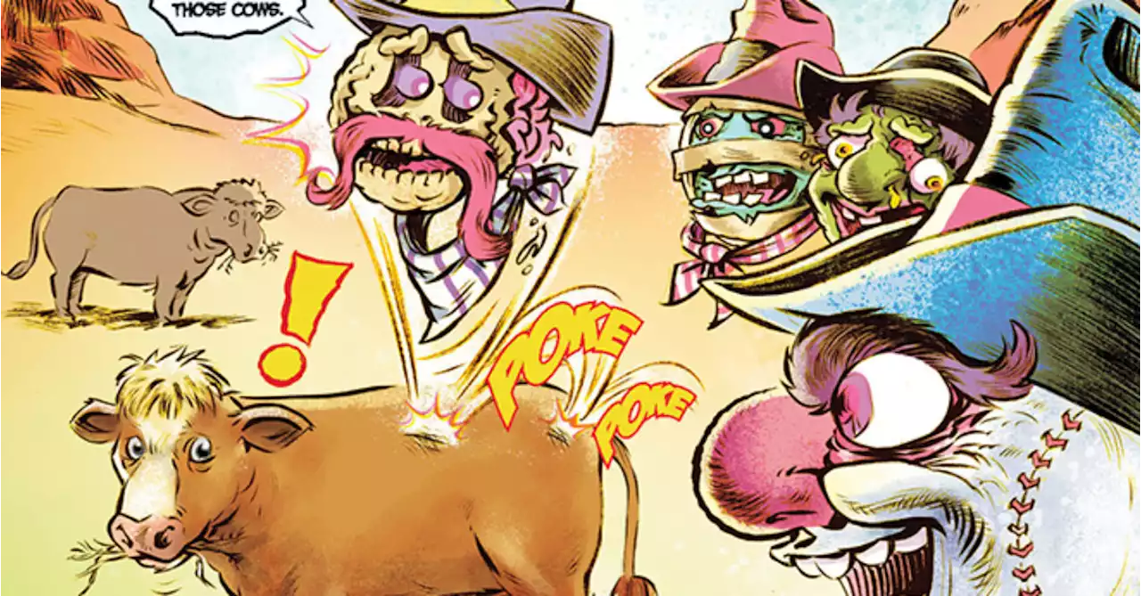 Madballs vs Garbage Pail Kids: Slime Again #3 Preview: Go West