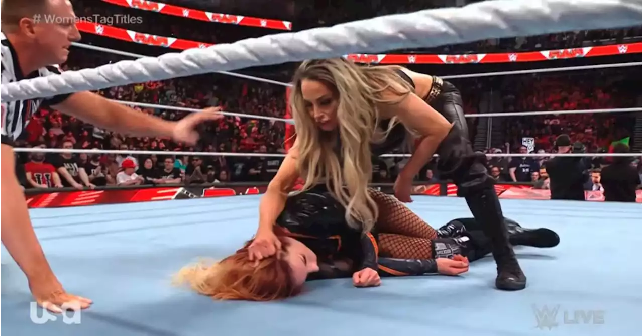 WWE Raw: Liv and Raquel Win Tag Titles, Trish Stratus Turns Heel