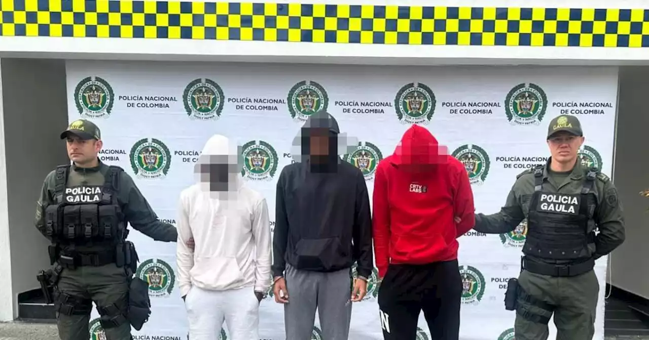 Así cayeron jugadores del Once Caldas capturados por presunta extorsión: 'Creyeron que era fácil'