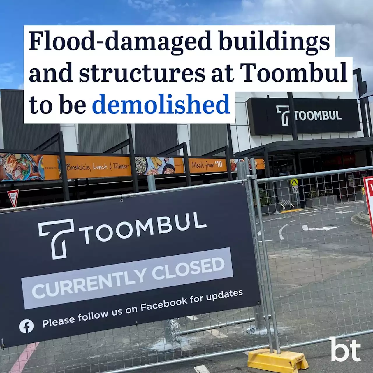 After flood devastation, Toombul eyes path to reopening