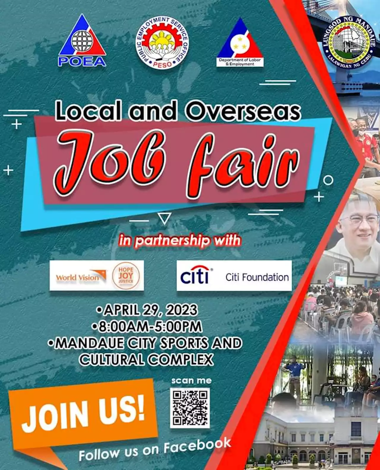 PESO-Mandaue to hold job fair on April 29