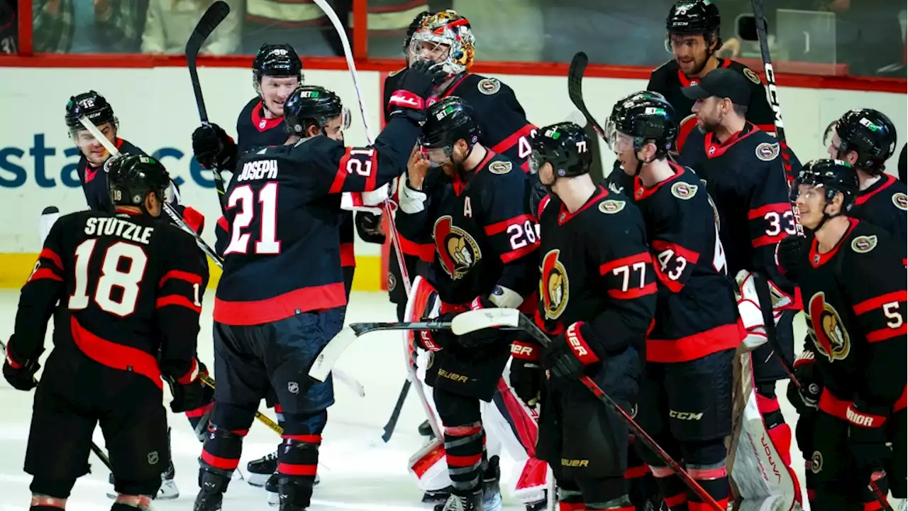 Giroux leads Senators to 3-2 win over Hurricanes, reaches 1,000 points