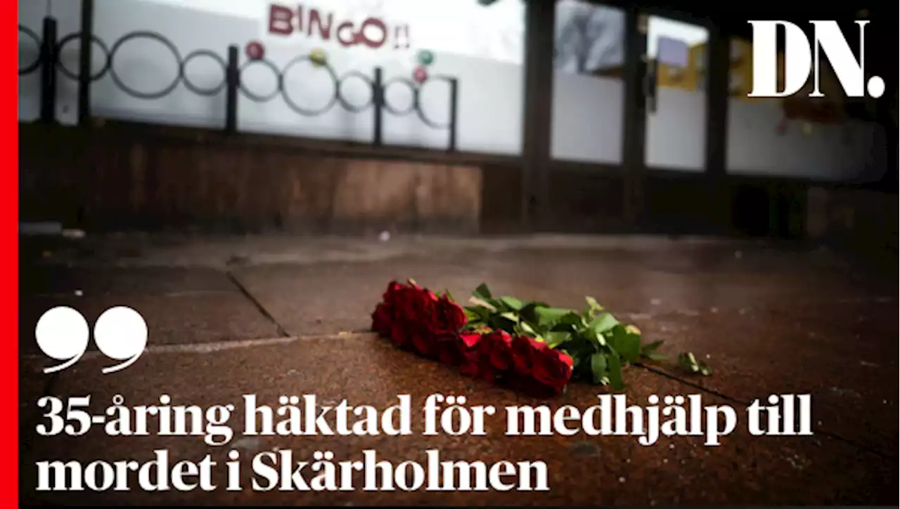 35-åring häktad för medhjälp till mordet i Skärholmen