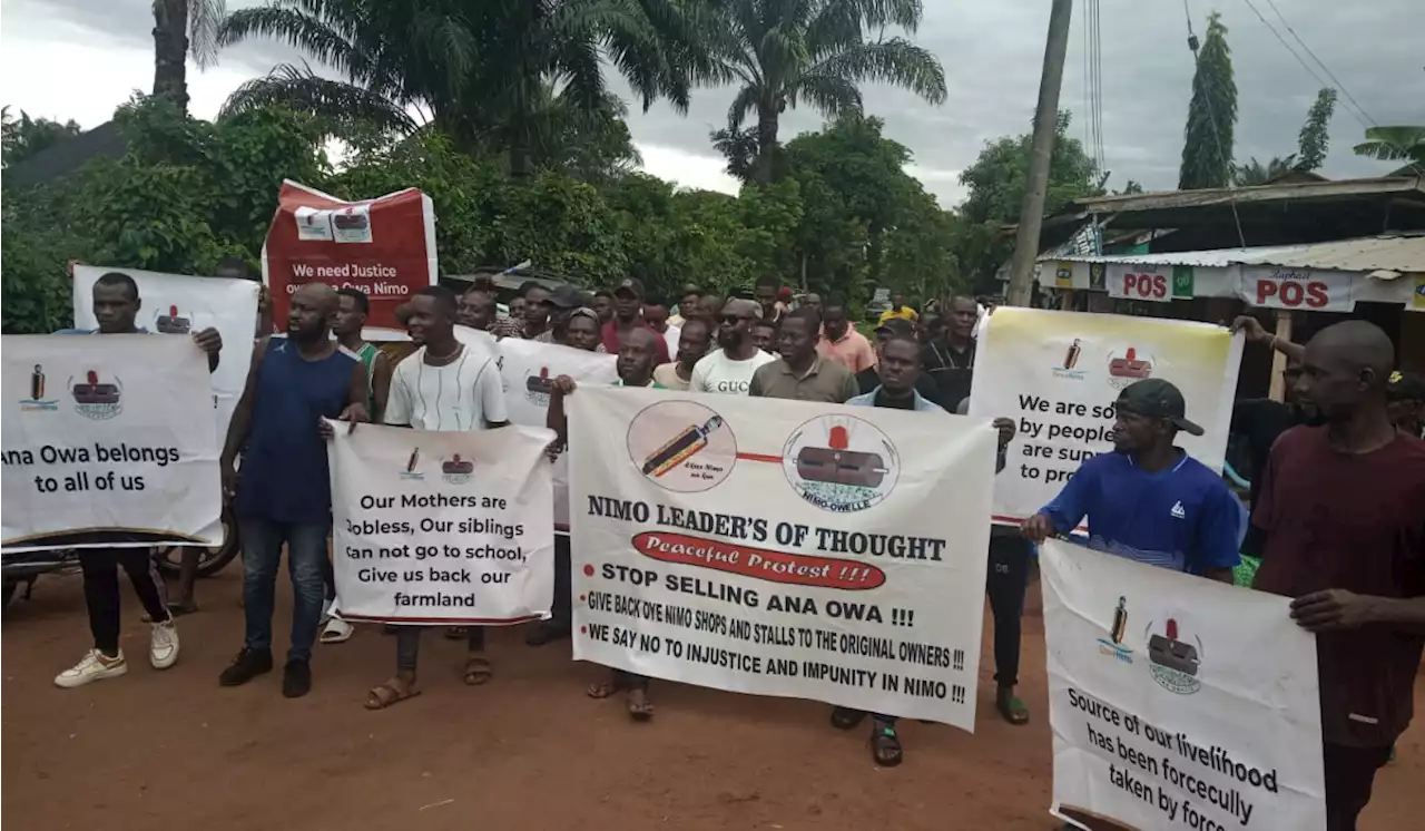 Security operatives take over Anambra community, stop protest against sale of communal land