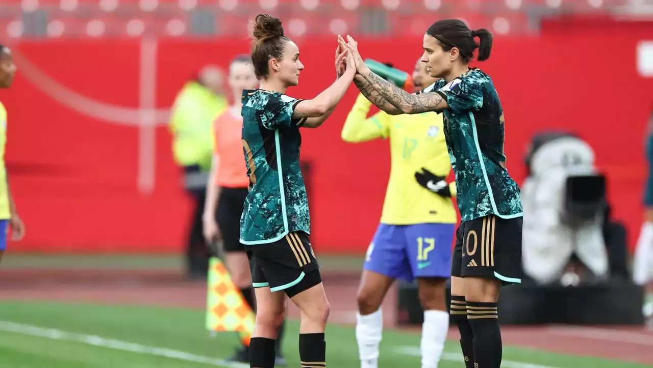 WM-Test gegen Brasilien: DFB-Frauen verlieren bei Dszenifer Marozsáns Abschiedsspiel