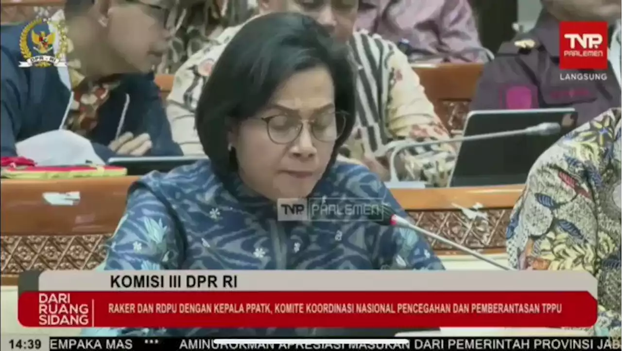 Rapat Komisi III dengan Mahfud-Sri Mulyani soal Transaksi Janggal Rp 349 T