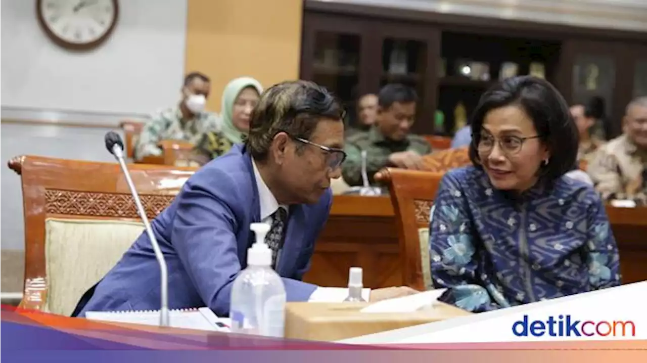 Mahfud-Sri Mulyani Klarifikasi Transaksi Janggal Rp 349 Triliun ke DPR