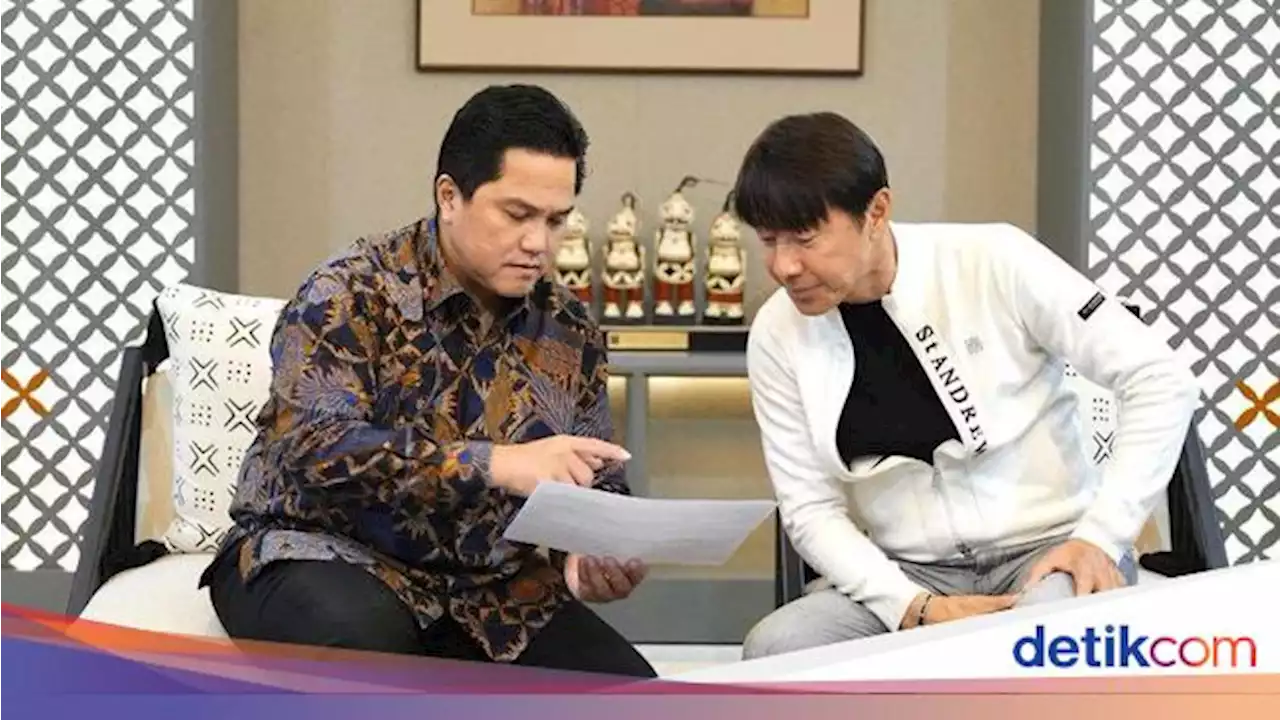 Erick Thohir Masih Percaya sama Shin Tae-yong