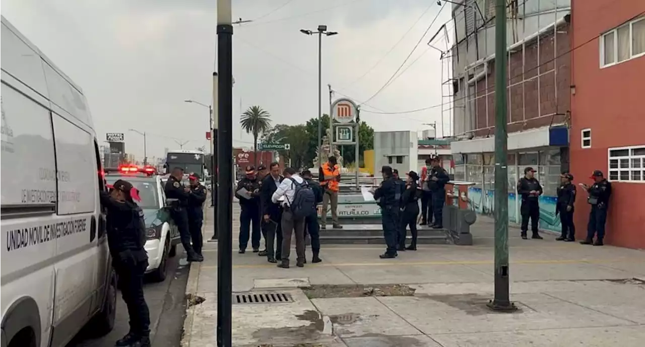 Línea 8: Hombre fallece tras arrojarse a las vías del metro en la estación Atlalilco | El Universal