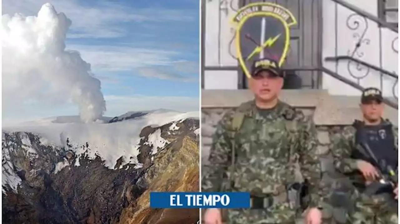 Nevado del Ruiz: delincuentes fingen ser del Ejército para pedir falsas ayudas