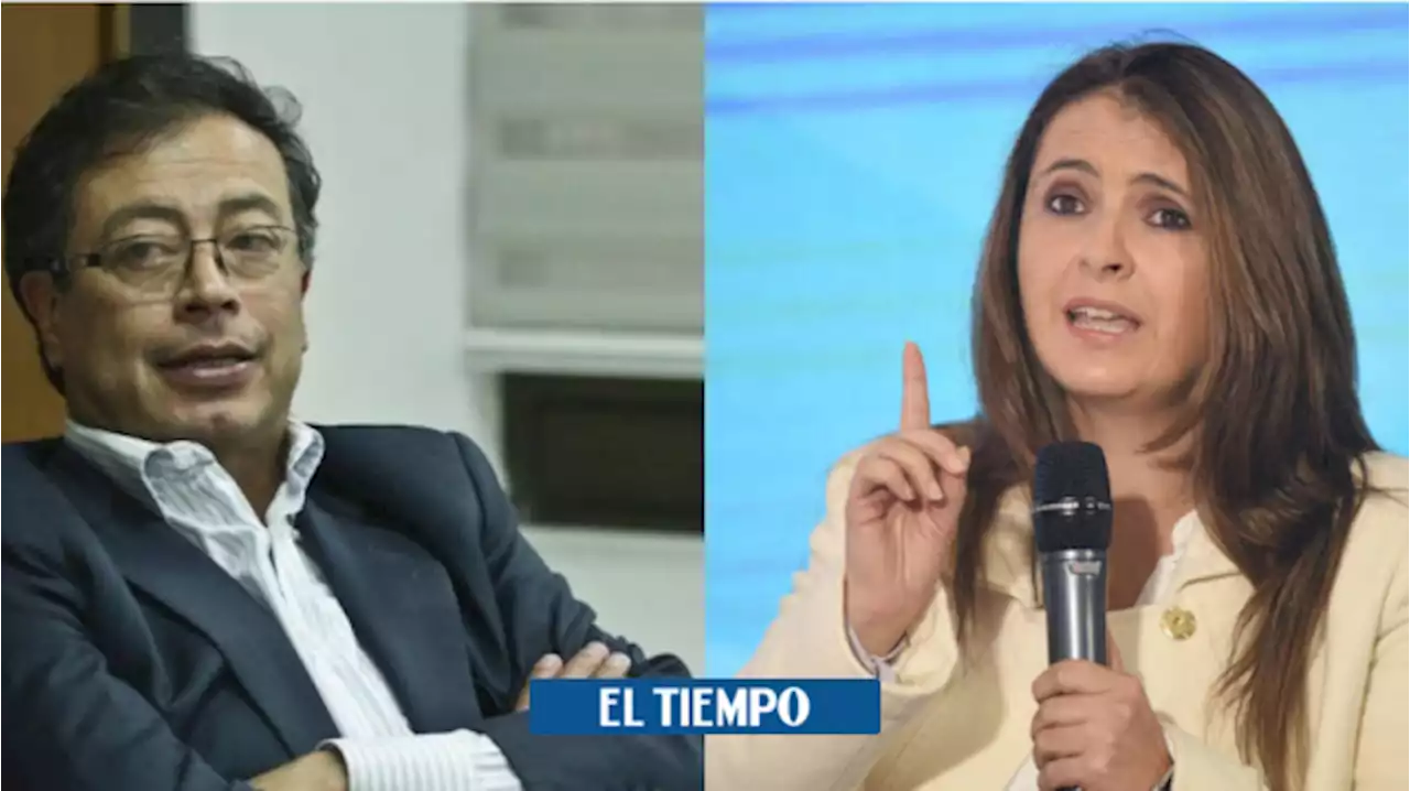 Paloma Valencia apoya reunión entre el gobierno Petro y exjefes paramilitares