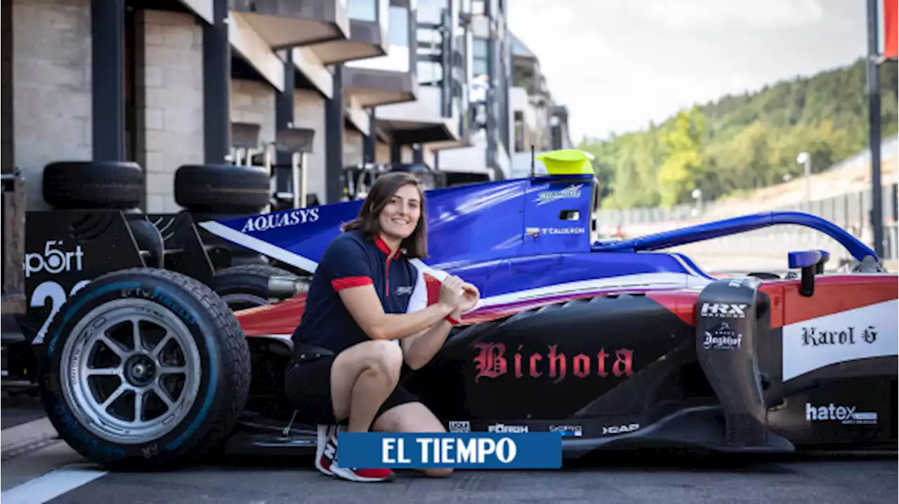 Tatiana Calderón competirá en Europa contra Juan Pablo Montoya y su hijo