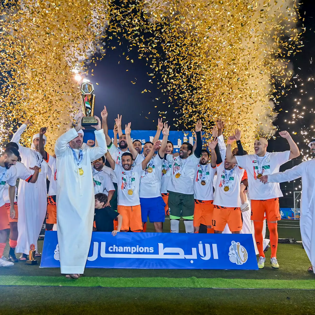 'فريق البلدية' بطلاً للنسخة الثالثة من دورة عجمان الرياضية