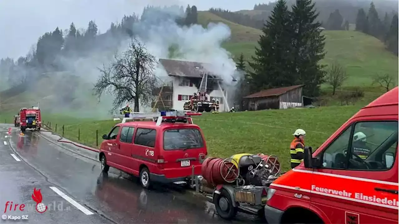 Schweiz: Verhaftung nach Wohnhausbrand in Alpthal