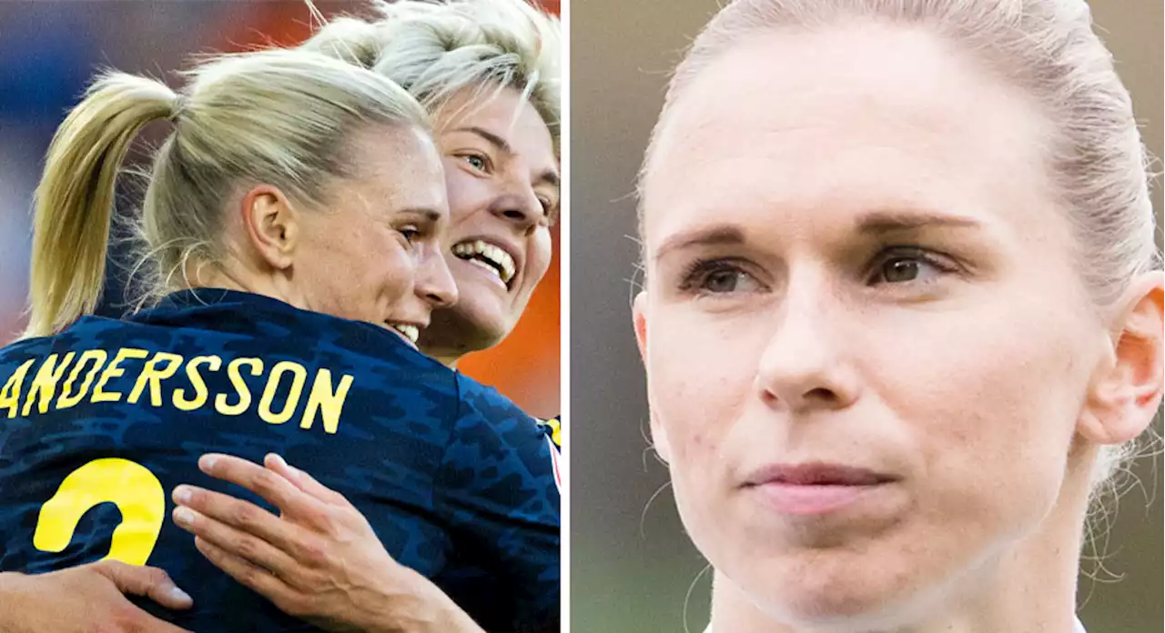 Andersson om damallsvenska uppehållet dagar innan VM: ”Ganska skönt”