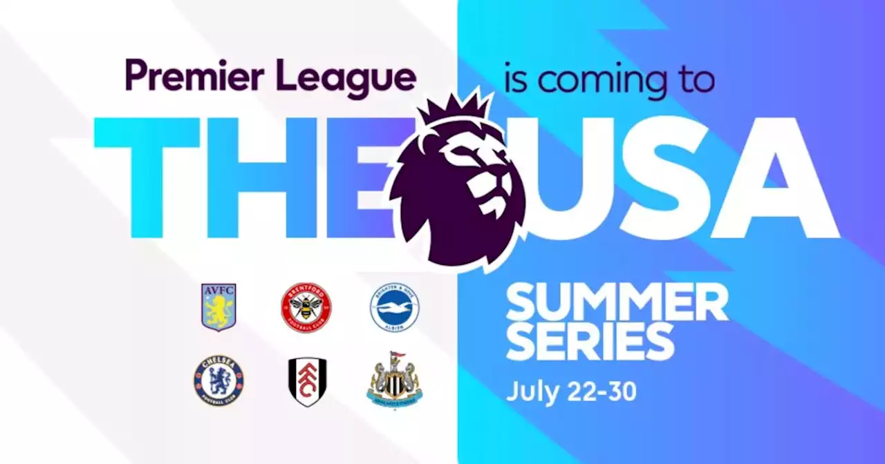 Clubes de la Premier League anuncian gira por Estados Unidos