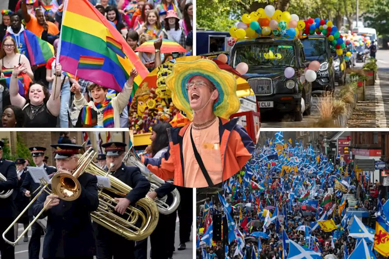 Thousands due to join parades planned for Glasgow streets in coming months