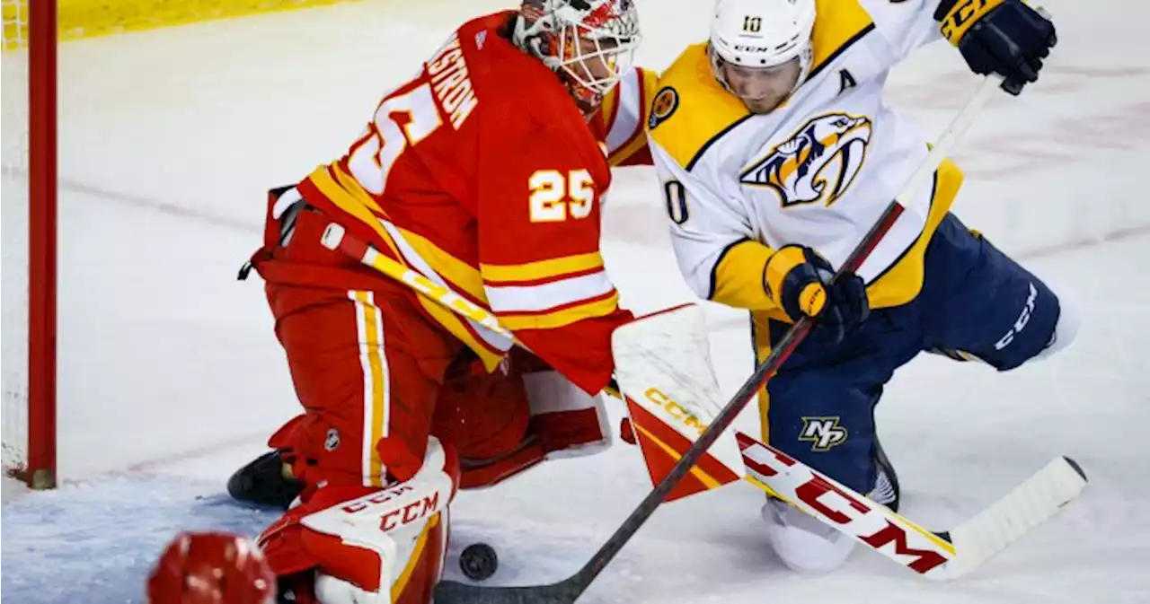 Calgary Flames playoff hopes doused in shootout loss to Nashville Predators | Globalnews.ca