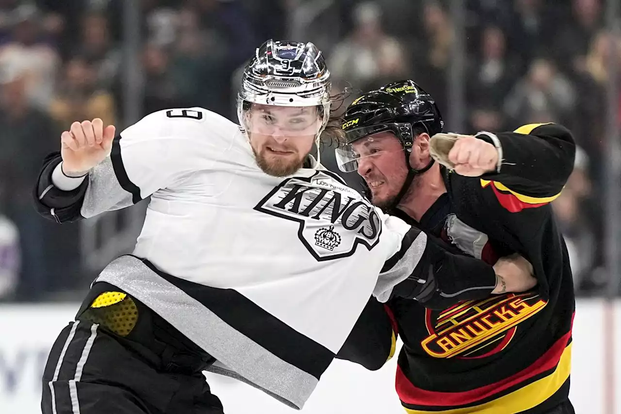 Korpisalo gets first shutout as Kings beat Canucks to end skid