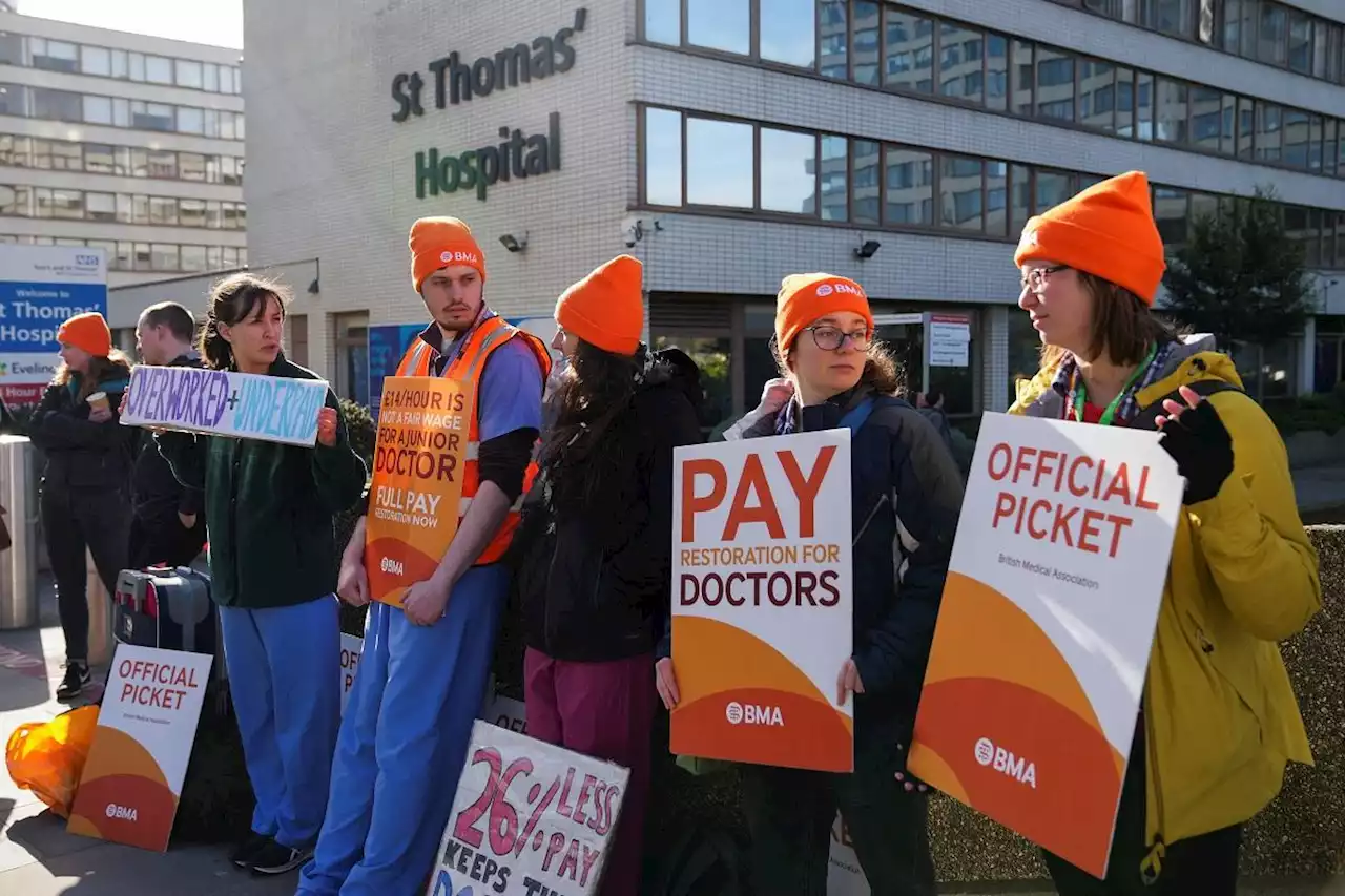 Britain braces for ‘unparalleled’ disruption from doctors’ strike