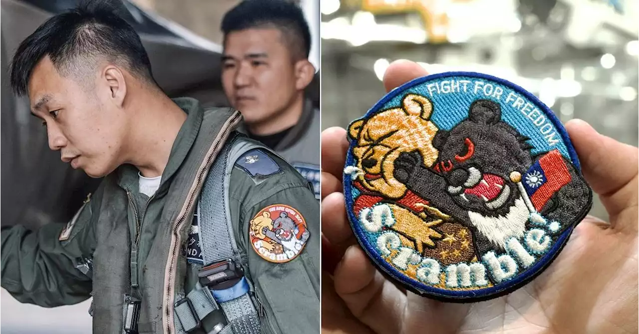 Punching Pooh: Unofficial air force badge all the rage in Taiwan